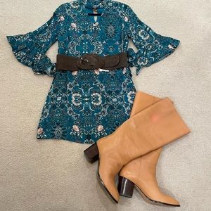 NWT Blu Pepper lined dress